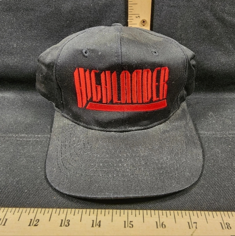 Highlander Television Show Promo Snapback Hat Unisex "There Can Be Only One"